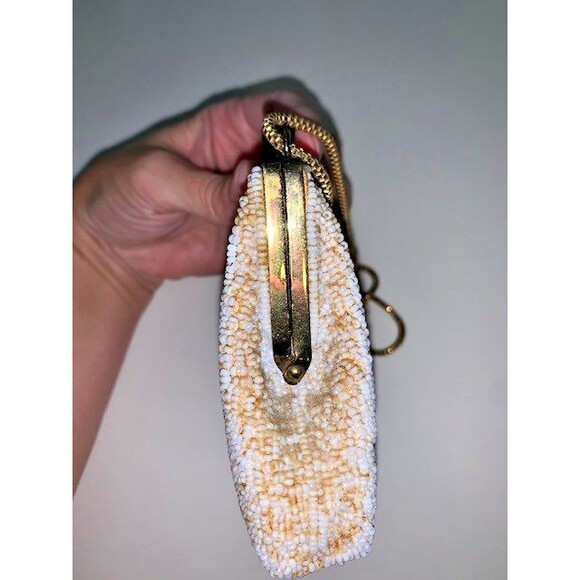 Vintage Walborg Hand‑Sewn Beaded Kiss lock Coin Purse - Picture 6 of 13